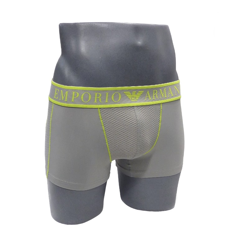 Boxer En Gris Y Microfibra De Emporio Armani Varela Intimo 5801