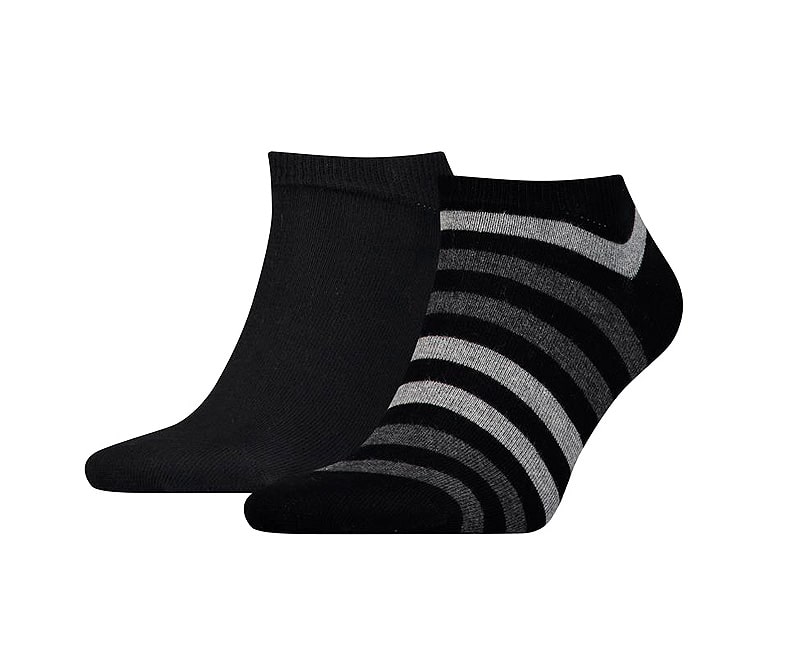 calcetines de hombre tobilleros en algodon transpirable color negro