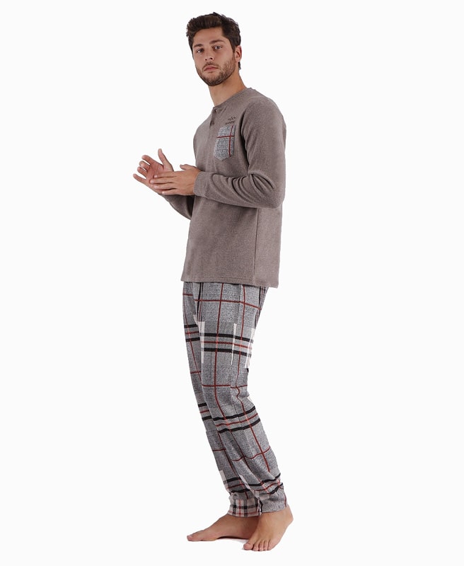 Pijama Polar Hombre Pettrus Man Homewear - Varela Intimo