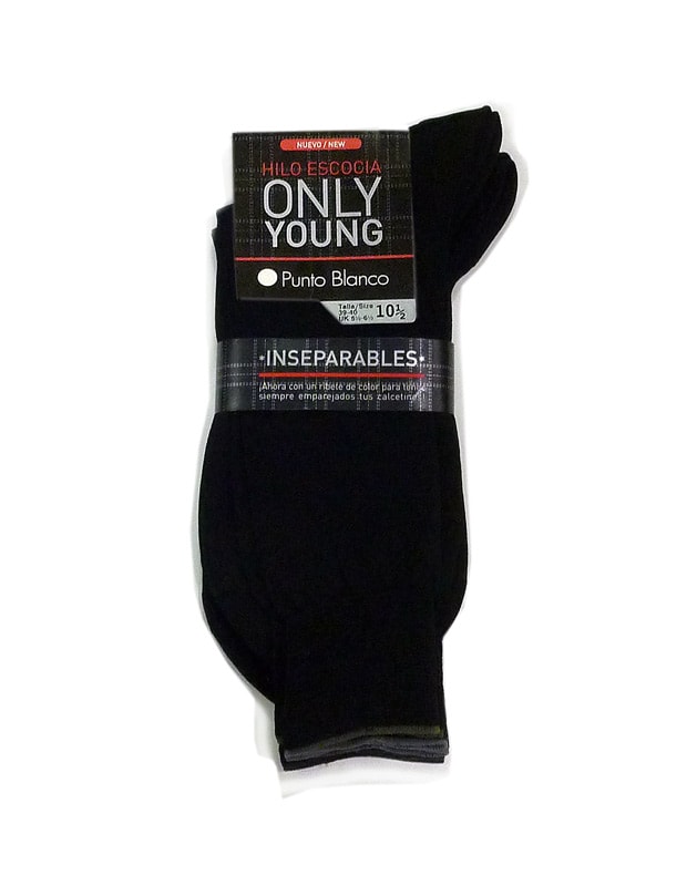 Pack de 2 calcetines hilo de escocia hombre DIM - Venca - 070012
