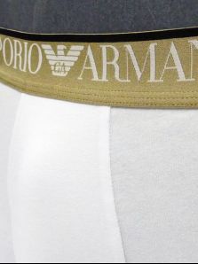 Sorprende con estilo: boxers blancos Emporio Armani