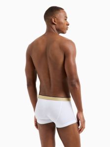 Regala confort: boxers blancos Emporio Armani