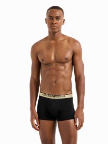 Un toque de misterio: boxers negros Emporio Armani