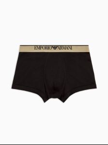 Boxers negros Emporio Armani: lujo y comodidad