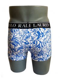 Boxer Polo Ralph Lauren fondo marino en blanco