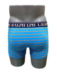 Boxer Polo Ralph Lauren Hawaiian Ocean y Rayas Naranjas