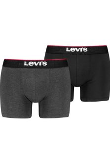 Pack 2 Boxers Levi´s en gris y negro